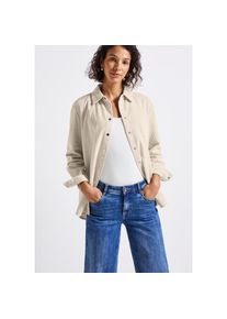 Street One , Hemdbluse, mit Hemdkragen , malted beige , 42 , 42 , Bluse von Street One