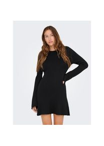 Only , Minikleid »ONLMICHELLA LS O-NECK DRESS KNT«, Sommerkleid , Black , N-Gr , XS -N-Gr , XS , Strickkleid in Midilänge von Only