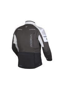 Modeka Hydron Textil-Motorradjacke (Hellgrau/Grau/Schwarz)