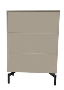 Müllermöbel Aventa Sideboard Müller Möbelwerkstätten Combinaison préférentielle 8 mélamine gris pierre / pied métallique