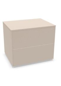 Müllermöbel Aventa Sideboard Müller Möbelwerkstätten combinaison préférentielle 10 mélamine gris cachemire / patins en plastique
