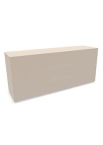 Müllermöbel Aventa Sideboard Müller Möbelwerkstätten Combinaison préférentielle 5 Mélamine gris cachemire / Patins en plastique