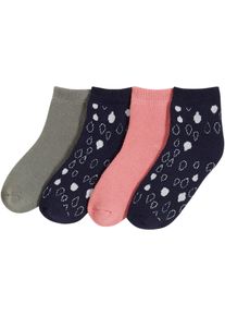 Kinderen thermo sokken (4 paar) - blauw - maat 27-30 - met katoen - bonprix