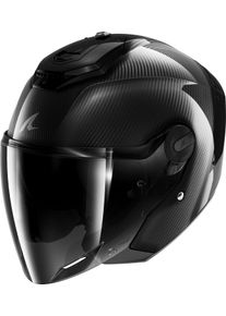 SHARK RS Jet Full Carbon, casco jet , colore: Nero/Grigio Scuro , dimensione: M