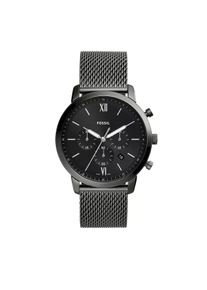 Fossil Orologio - Neutra Chronograph Stainless Steel Mesh Watch silver