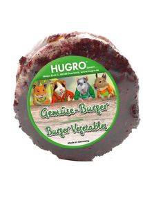 (120 g) Burger di verdure Hugro con barbabietola, snack per piccoli animali