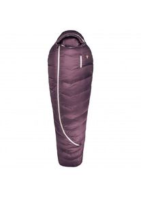 Grüezi Bag Grüezi Bag Women's Biopod Downwool Subzero 175 Down sleeping bag Women (150 - 175 cm - 200 x 77 x 50 cm, berry)