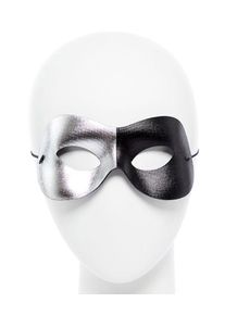 Bristol Masque Domino argent-noir