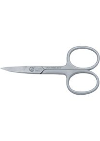 ERBE® Erbe Damen Nagelschere Griffige Mikro-Zahnung für sicheres und präzises Schneiden. in silberfarben