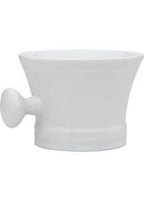 ERBE® Erbe Herren Rasierschale zum Schlagen von Rasierschaum aus Rasiergel in weiß