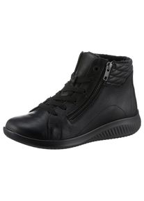 Jomos Winterlaarsjes Allegra , veterschoenen, winterlaarzen, enkellaars met warme voering, extra breed dames winterlaarsjes maat 37 zwart