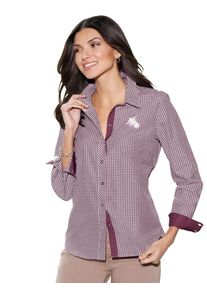Classic Basics Folkloreblouse dames blouses maat 40 rood