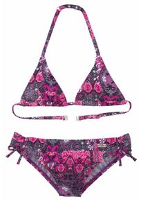 Buffalo Triangelbikini Shari Kids folklore-print meisjes bikini's maat 122/128 paars