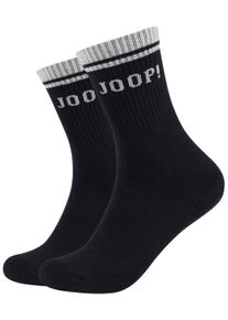 JOOP! Sokken Premium casual met versterkte hiel en tenen (Set van 2) jongens sokken maat 35-38 wit