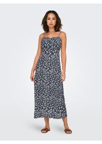 Only Midi-jurk ONLNELLY LIFE ALEXA MIDI DRESS NOOS PTM dames midi-jurken maat L (40) blauw