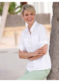 Classic Basics Overhemdblouse dames dames overhemden maat 38 wit