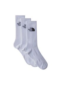 The North Face Sportsokken MULTI SPORT CUSH CREW SOCK 3P (3 paar) unisex sportsokken maat L (44/46) wit