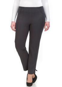 KjBRAND Comfortbroek Instapbroek Susie in bi-stretch, kamgaren look dames broeken maat 23 grijs