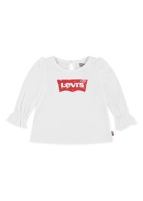 Levi's Kidswear Levi's Kidswear Shirt met lange mouwen LVG BATWING LS FASHION meisjes shirts met lange mouwen maat 12M (80) wit