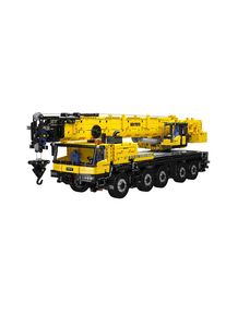 Mould King 5-Achser LKW-Kran Ferngesteuert mit Motor und Fernbedienung 3218 Teile