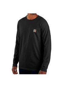 Carhartt Midweight L/S Pocket T-Shirt Longsleeve Men (XXL, black)