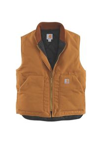 Carhartt Insulated Rib Collar Vest Casual vest Men (XXL, brown)