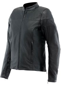 Dainese Itinere, leather jacket women , color: Black , size: 42