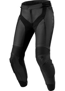 Revit Xena 4, pantalons en cuir pour femmes , couleur: Noir , taille: 44