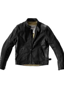 Spidi Rock, leather jacket , color: Black , size: 48