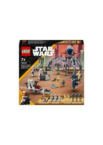 Lego® Spielbausteine »Wars Clone Trooper & Battle Droid Battle Pack 75372«, (215 St.)