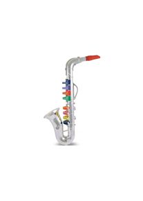 Bontempi Spielzeug-Musikinstrument »Saxophon mit 8 farbigen Tasten«