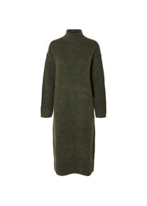 Selected Femme, Damen, Kleider, Strick Midikleid, Grün, (XS)