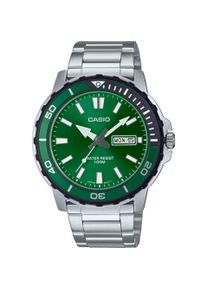 Casio, Armbanduhr, Collection - MTD-125D-3A, Silber, (Analoguhr, 47 mm)
