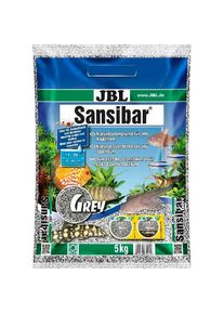 JBL Aquaristik und Terraristik Sansibar Grey, Ø 0.2-0.6 mm, grau, 10 kg (Sand, sonstige Gegenstände), Aquarium Dekoration