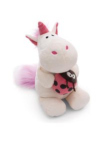 Nici 61387 Kuscheltier Einhorn Theodor mit Marienkäfer 25cm (25 cm)