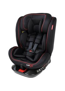 Carkids, Kindersitz, i-Grösse Autositz Darcy 360 ° Rotatable 40-150 cm Isofix schwarz/rot (Reboarder, ECE R129/i-Size Norm)