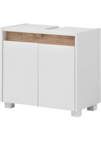 Schildmeyer , Waschbeckenunterschrank »Cosmo in verschiedenen Farben made in Germany«, Badezimmerschrank Badmöbel WBU Bestseller , weiß