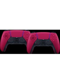 Sony PlayStation 5 DualSense Draadloze Controller Cosmic Red Duo Pack (PS5), Gaming Controller, Rot
