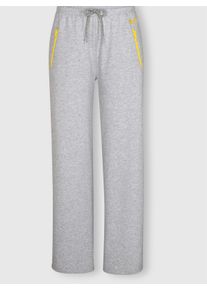 feel good Dames Broek in grijs gemêleerd ,maat 36/38, Witt, 50% Katoen, 50% Polyester