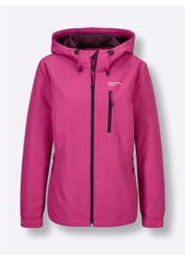 Dames Functioneel jack met in wijdte verstelbare mouwen in fuchsia ,maat 38, Witt, 100% Polyester. Netstof: 100% Polyester. Mouwvoering: 100% 