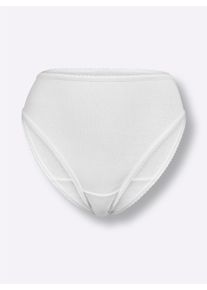 Damen Bikinislip in weiß ,Größe 44/46, WITT, 100% Baumwolle