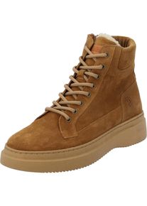 Palado Botas com atacadores 'Davlis' em castanho Tamanho 43 Simples