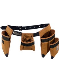 Carhartt 7 Pocket, ceinture porte-outils , couleur: Marron , taille: Taille unique