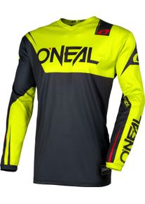 O Neal ONeal Element Racewear S26, maillot , couleur: Noir/Jaune N&eacute;on , taille: XXL