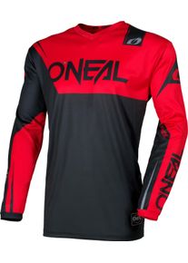 O Neal ONeal Element Racewear S26, maglia , colore: Nero/Rosso , dimensione: M
