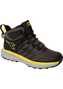 Diadora Utility Freedom Mid, werkschoenen Dia-tex , kleur: Bruin/Zwart/Geel , maat: 45 EU