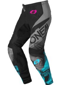 O Neal ONeal Element Roller S26, textile pants women , color: Black/Turquoise , size: 32 (7/8)