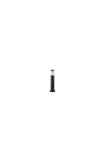tronco pt1 h60, poste de aluminio negro para exterior, Ideal Lux
