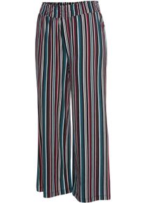 s.Oliver Dames Pyjamabroek in petrol/wijnrood gestreept ,maat 36/38, Witt, 50% Katoen, 50% Viscose