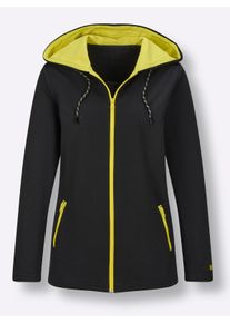 feel good Dames Jack in zwart ,maat 36/38, Witt, 50% Katoen, 50% Polyester